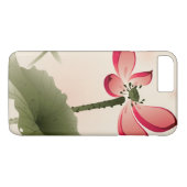 Orientalische Art Lotus Case-Mate iPhone Hülle (Rückseite (Horizontal))