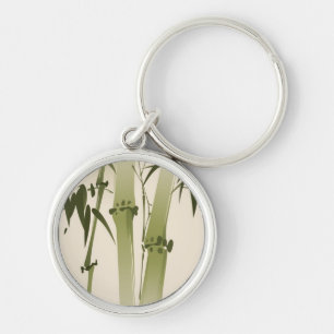 Orientalische Artmalerei, Bambusniederlassungen 2 Schlüsselanhänger
