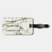 Orientalische Artmalerei, Bambusniederlassungen Gepäckanhänger (Rückseite horizontal)