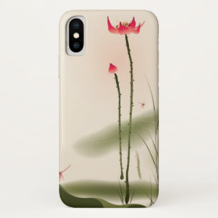 Orientalische Artmalerei, hohes Lotus Case-Mate iPhone Hülle