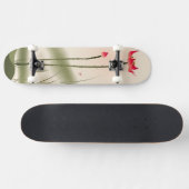 Orientalische Artmalerei, hohes Lotus Skateboard (Horizontal)