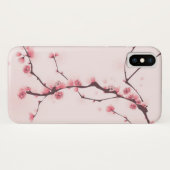 Orientalische Artmalerei, Kirschblüte Case-Mate iPhone Hülle (Rückseite (Horizontal))