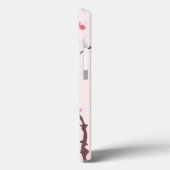 Orientalische Artmalerei, Kirschblüte Case-Mate iPhone Hülle (Rückseite / Links)
