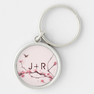 Orientalische Artmalerei, Kirschblüte Schlüsselanhänger