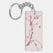 Orientalische Artmalerei, Kirschblüte Schlüsselanhänger (Vorderseite links)