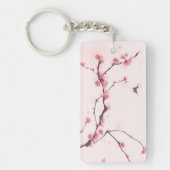 Orientalische Artmalerei, Kirschblüte Schlüsselanhänger (Vorderseite)