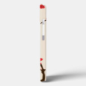 Orientalische Artmalerei, Pflaumenblüte im Case-Mate iPhone Hülle (Rückseite / Links)