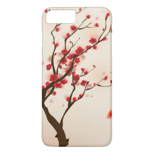 Orientalische Artmalerei, Pflaumenblüte im Case-Mate iPhone Hülle