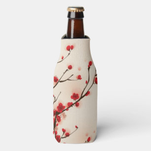 Orientalische Artmalerei, Pflaumenblüte im Flaschenkühler