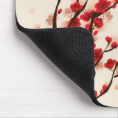 Orientalische Artmalerei, Pflaumenblüte im Mousepad (Ecke)