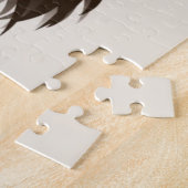 Orientalische Artmalerei, Rot-gekrönter Kran Puzzle (Seite)