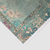 Orientalische Ästhetik Pheasant Bird Eclectic Patt Seidenpapier (Ausschnitt)