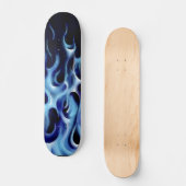 Orientalische blaue Skate-Plattform Skateboard (Vorderseite)