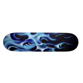 Orientalische blaue Skate-Plattform Skateboard
