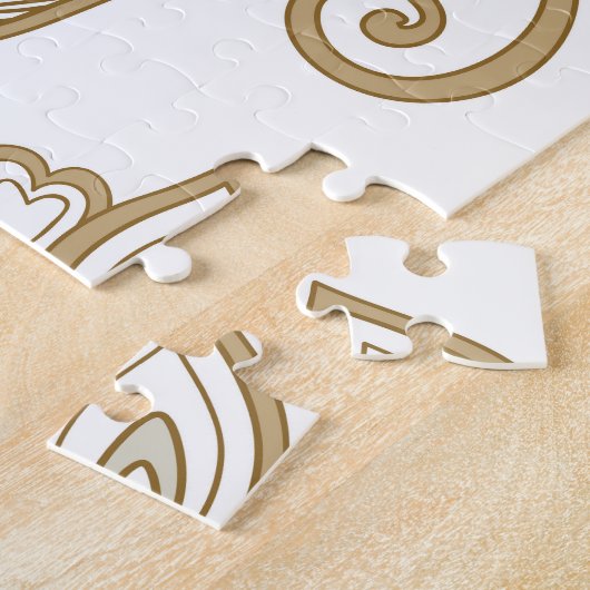 Orientalische Blüte: Geblüht Ethnisch. Puzzle (Seite)