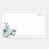 Orientalische Blüte Post-it Klebezettel (Vorderseite)