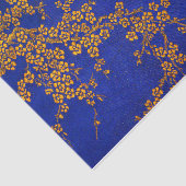 Orientalische Blüten der japanischen Kirsche Seidenpapier (Ausschnitt)