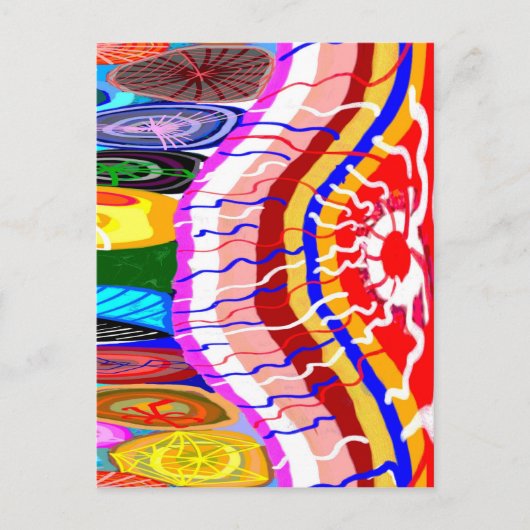 orientalische Dekorationen Postkarte (Vorderseite)