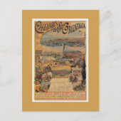 Orientalische Eisenbahnen nach Konstantinopel in d Postkarte (Vorderseite)