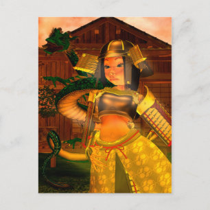 Orientalische Fantasie von Kyoto Postkarte