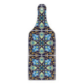Orientalische Fliesen, Azulejos Schneidebrett (Vorderseite)