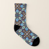 Orientalische Fliesen, Azulejos  Socken (Rechts - Außen)