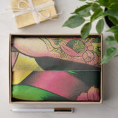 Orientalische Hexe Retro-Comicen Seidenpapier (Geschenk)