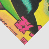 Orientalische Hexe Retro-Comicen Seidenpapier (Ausschnitt)