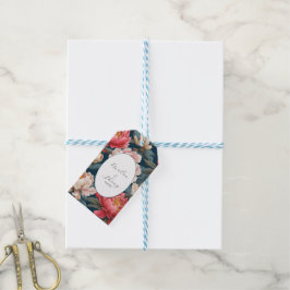 Orientalische Hochzeit zwischen Rosa und Weißen Geschenkanhänger