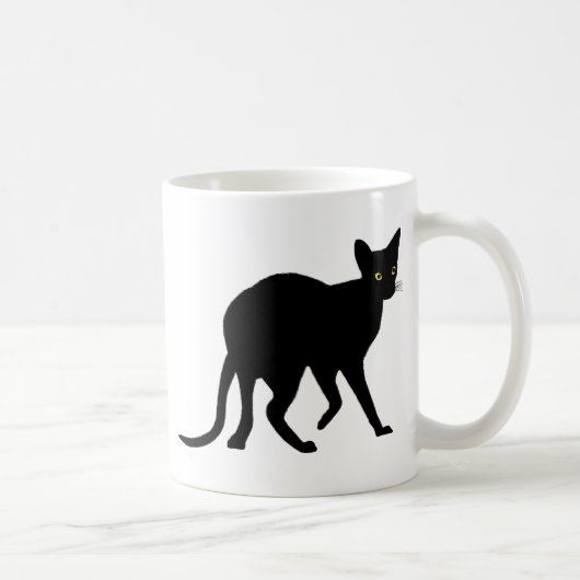 Orientalische Katze Kaffeetasse (Rechts)