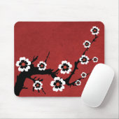 Orientalische Kirschblüte, Kirschblüten Mousepad (Mit Mouse)