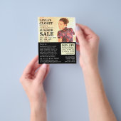 Orientalische Kleidung, Bekleidungsartikelwerbung Flyer (Gruppe)