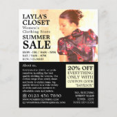 Orientalische Kleidung, Bekleidungsartikelwerbung Flyer (Vorne)