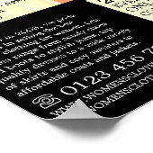 Orientalische Kleidung, Bekleidungsartikelwerbung  Poster (Ecke)