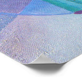 Orientalische Krippe, Maria mit Jesus, Poster (Ecke)