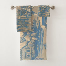 Orientalische Kunst Badhandtuch Set