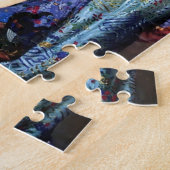 Orientalische Kunst-Frau Paintng Puzzle (Seite)