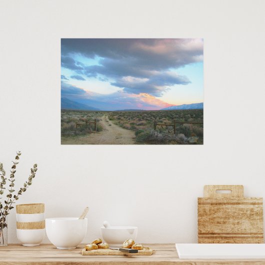 Orientalische Kunst Poster (Küche)