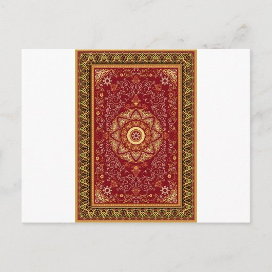 Orientalische Kunst Postkarte (Vorderseite)