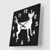 Orientalische Kurzschlusshalterung Quadratische Wanduhr (Winkel)