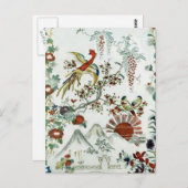 Orientalische Landschaft Postkarte (Vorne/Hinten)