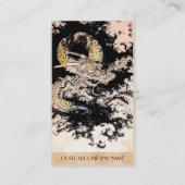 Orientalische legendäre mythische visitenkarte (Rückseite)