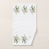 Orientalische Lily - Sibirien Badhandtuch Set (Handtuch)