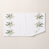 Orientalische Lily - Sibirien Badhandtuch Set (Handtuch)