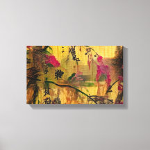 Orientalische Malerei. japanischer Stil