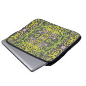 Orientalische Paisleyverzierung; dekorativer nahtl Laptopschutzhülle (Vorne Knopf)