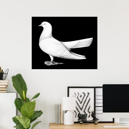 Orientalische Rolle: Flugtyp Poster (Heimbüro)