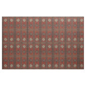 Orientalische rote Runenmuster Stoff (Fat Quarter (45,7 x 55,9 cm))