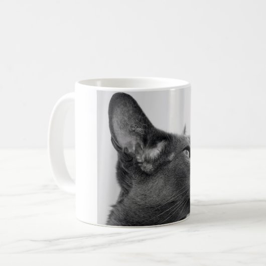 Orientalische Shorthair Katzen-Tasse Kaffeetasse (Vorderseite Links)