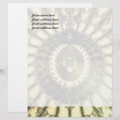 Orientalische Sonne Briefbogen (Vorne/Hinten)